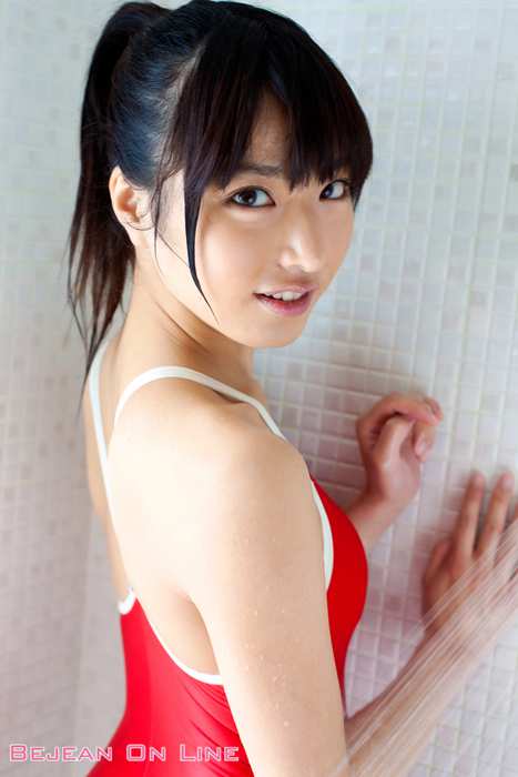 Bejean On Line Photo套图ID0925 201106 nakamura01- Kana Yume红色湿身连体泳装少妇