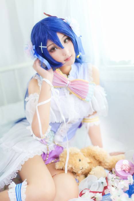 [国内Cosplay]ID0134 [CosPlay] 2015.10 No.234 Love Live!园田海未白色情人节 [18P136M]