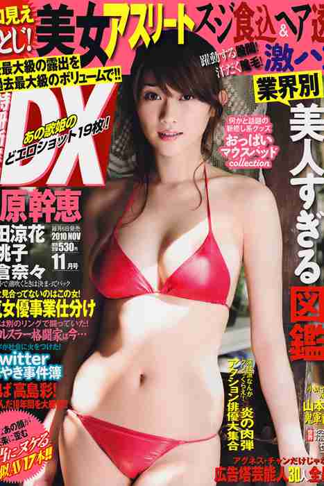 [日本写真杂志]ID0036 [DX Magazine] 2010.11 Mikie Hara 原幹恵 [25P15MB]--性感提示：魅惑文
