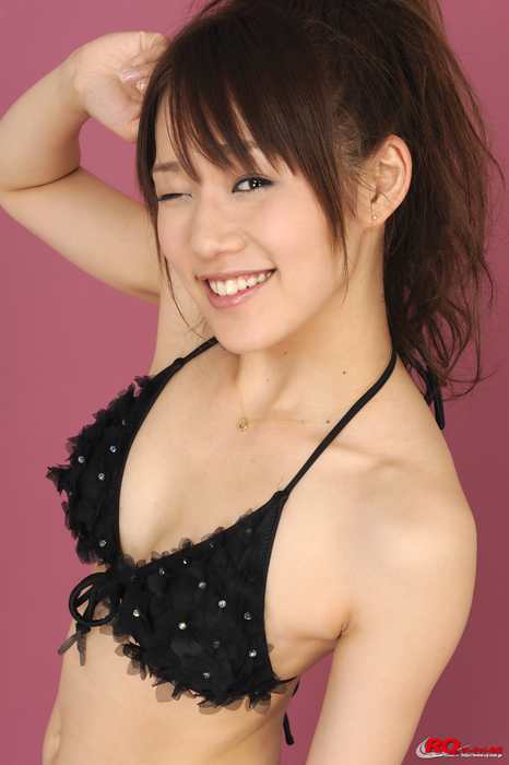 RQ-STAR写真NO.0126 Reina Fuchiwaki 淵脇レイナ Swim Suits – Black