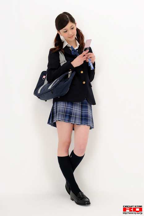 RQ-STAR写真NO.0348 Amy Kubo 久保エイミー Student Style